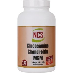 Ncs Glukozamin Chondroitin Msm Kollajen Turmeric 120 Tablet