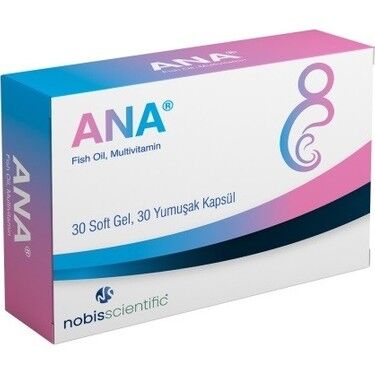 Ana Fish Oil Multivitamin 30 Softgel Kapsül
