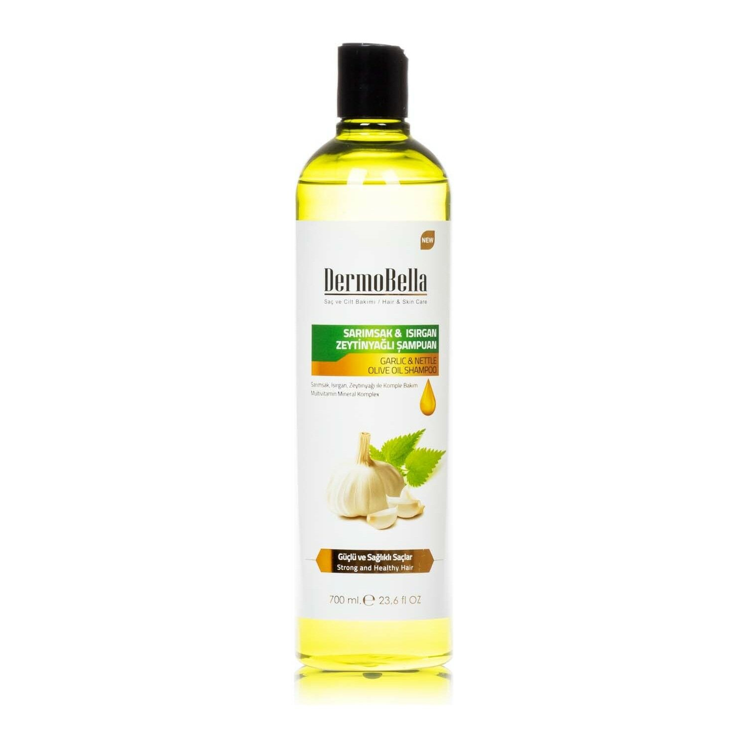 Dermo Bella Şampuan Sarımsak Isırgan Zeytin Yağı 700 ml