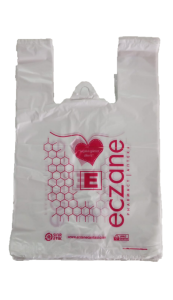 Eczane Poşeti 24x40 cm Atlet Büyük Boy 1 kg (150 Adet +-%10)