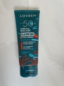 Lovren Solaire Spf50+ Sunscreen For Children And Sensitive Skin Çocuklar ve Hassas Ciltler İçin Güneş Kremi 200 ml