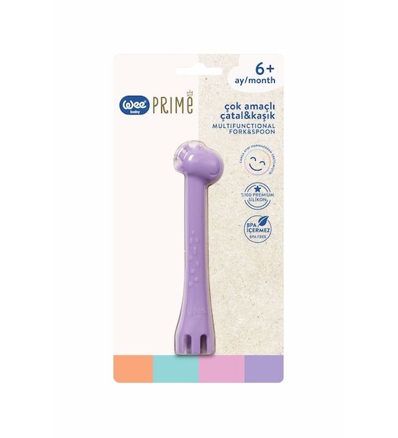 Wee Baby 924 Prime Çok Amaçlı Kaşık - Mor