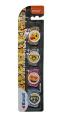 Banat Emoji Diş Fırça Kepi Büyük 4lü