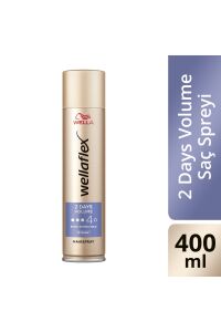 Wella Wellaflex 2 Days Volume 2 Gün Boyunca Hacim Veren Saç Spreyi Extra Strong Hold 400 ml - 4/5 Hold
