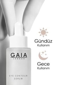 Gaia London Göz Altı Torbalanma Aydınlık Göz Altı Görünüm Destekleyici Bakım Serumu 50 ml