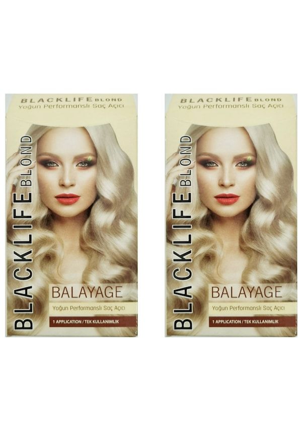 Blacklife Blond Yoğun Performanslı Saç Açıcı 25 gr + 60 ml
