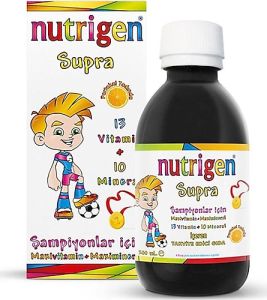 Nutrigen Supra Şurup 200 ml + Aquas Anti Aging UK Classic Güneş Kremi SPF50+ 100 ml