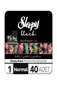 Sleepy Günlük Ped Süper Normal Black 40'lı