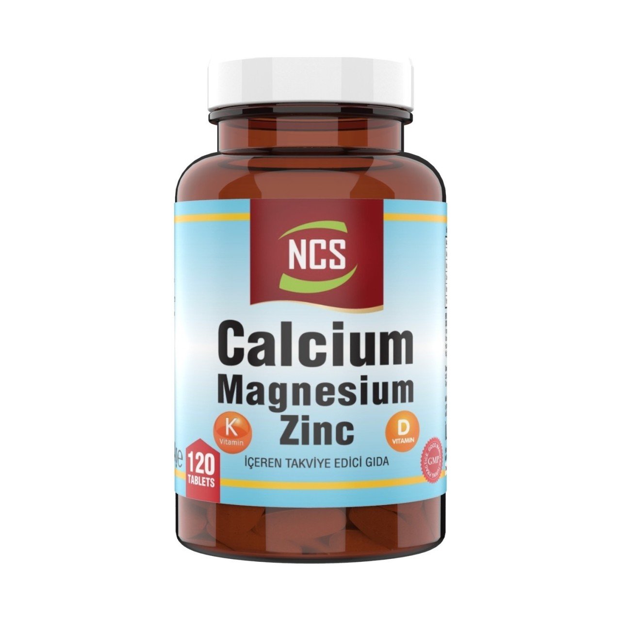 Ncs Cal Mag Zinc Vit K Vit D 120 Tablet