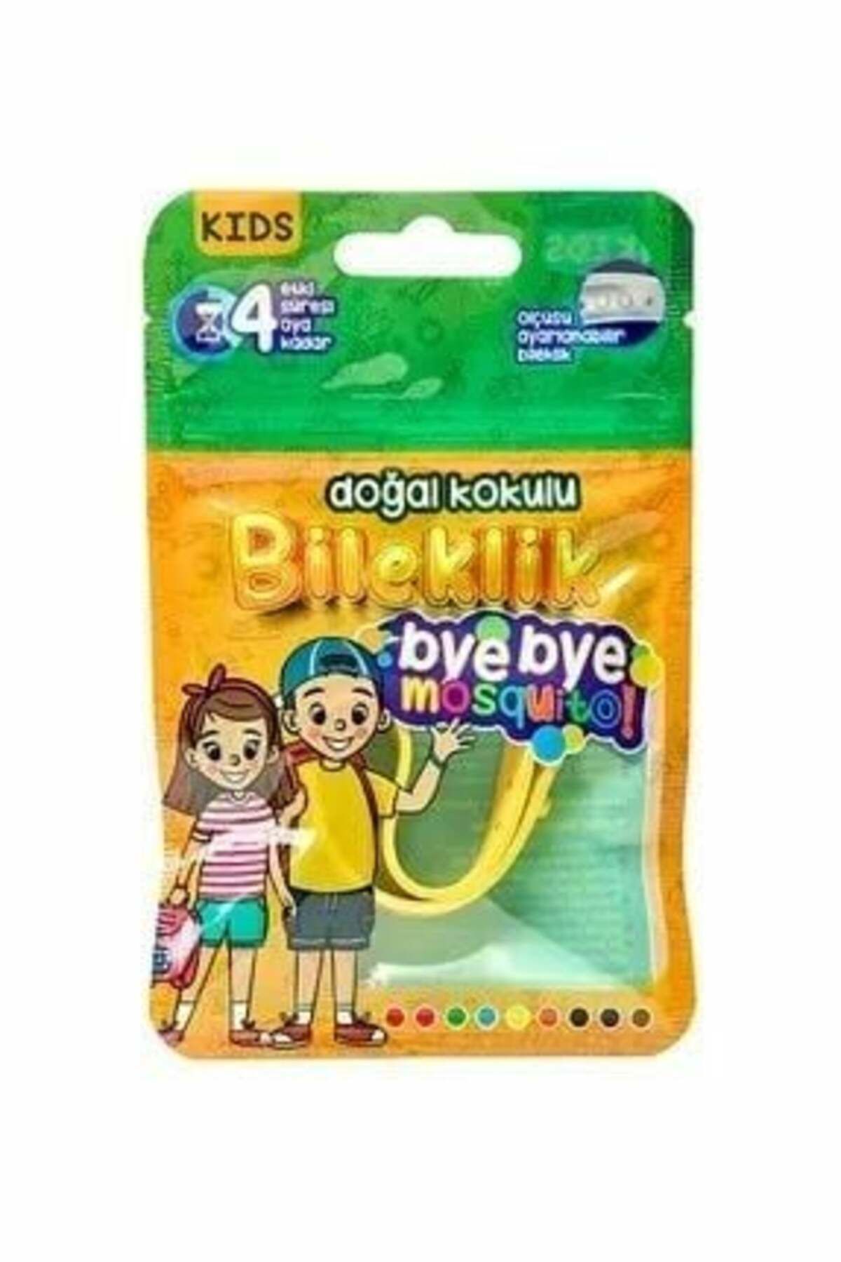 Bye Bye Mosquito Çocuk Sivrisinek Kovucu Bileklik