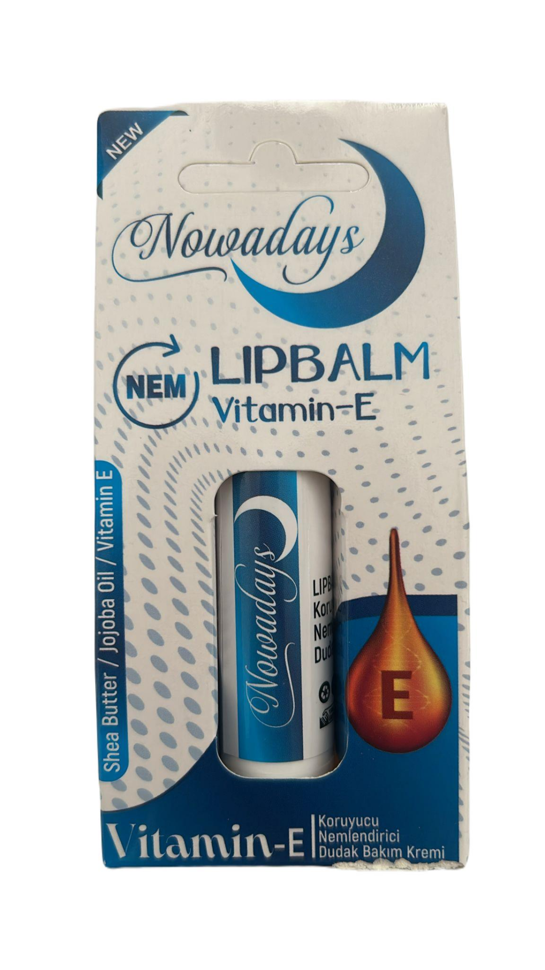 Nowadays Lip Balm Koruyucu Nemlendirici Dudak Bakım Kremi Vitamin E