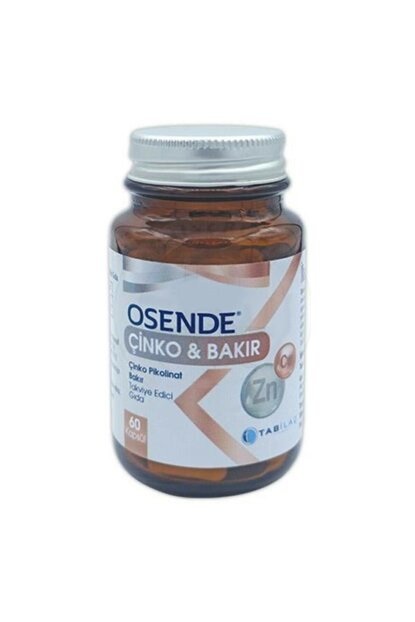 Osende Çinko Bakır 60 Kapsul