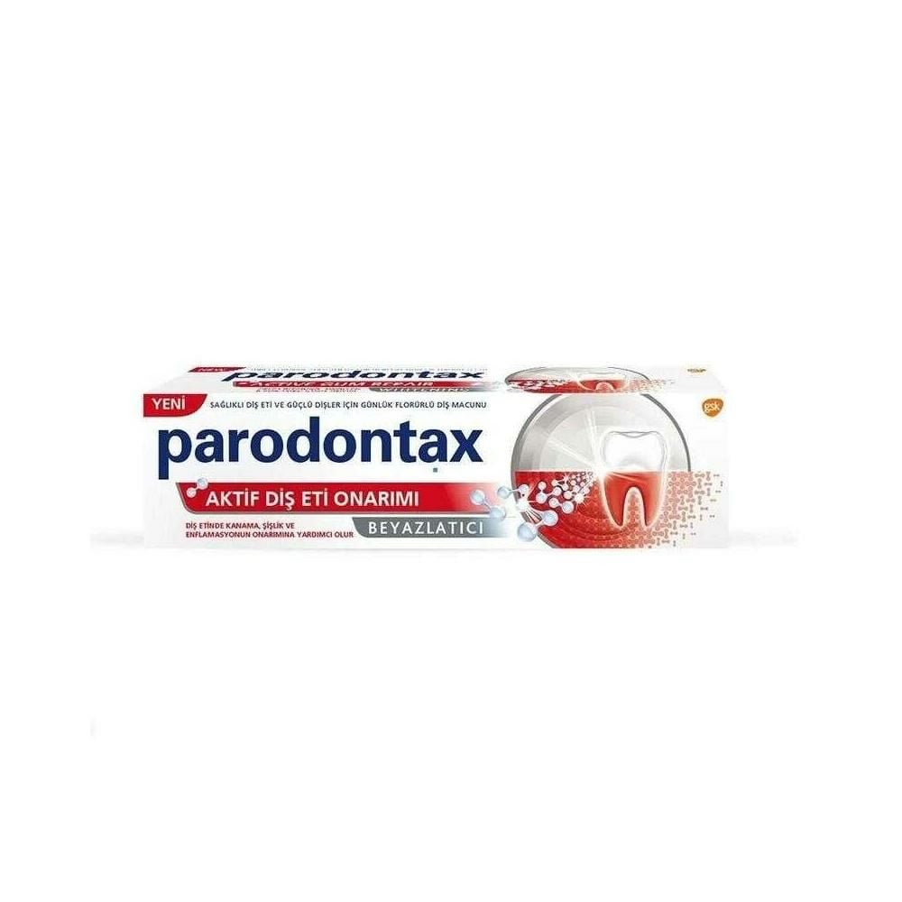 Parodontax Aktif Diş Eti Onarımı Beyazlatıcı Diş Macunu 75 ml