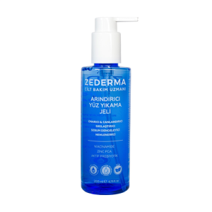 Zederma Arındırıcı Yüz Yıkama Jeli Yağlı Akne Eğilimli ve Hassas Ciltler İçin 200 ml