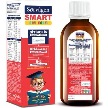 Multimamix Omega3 Sitikolin ve Multivitamin İçeren 150 ml + 150 ml Kofre