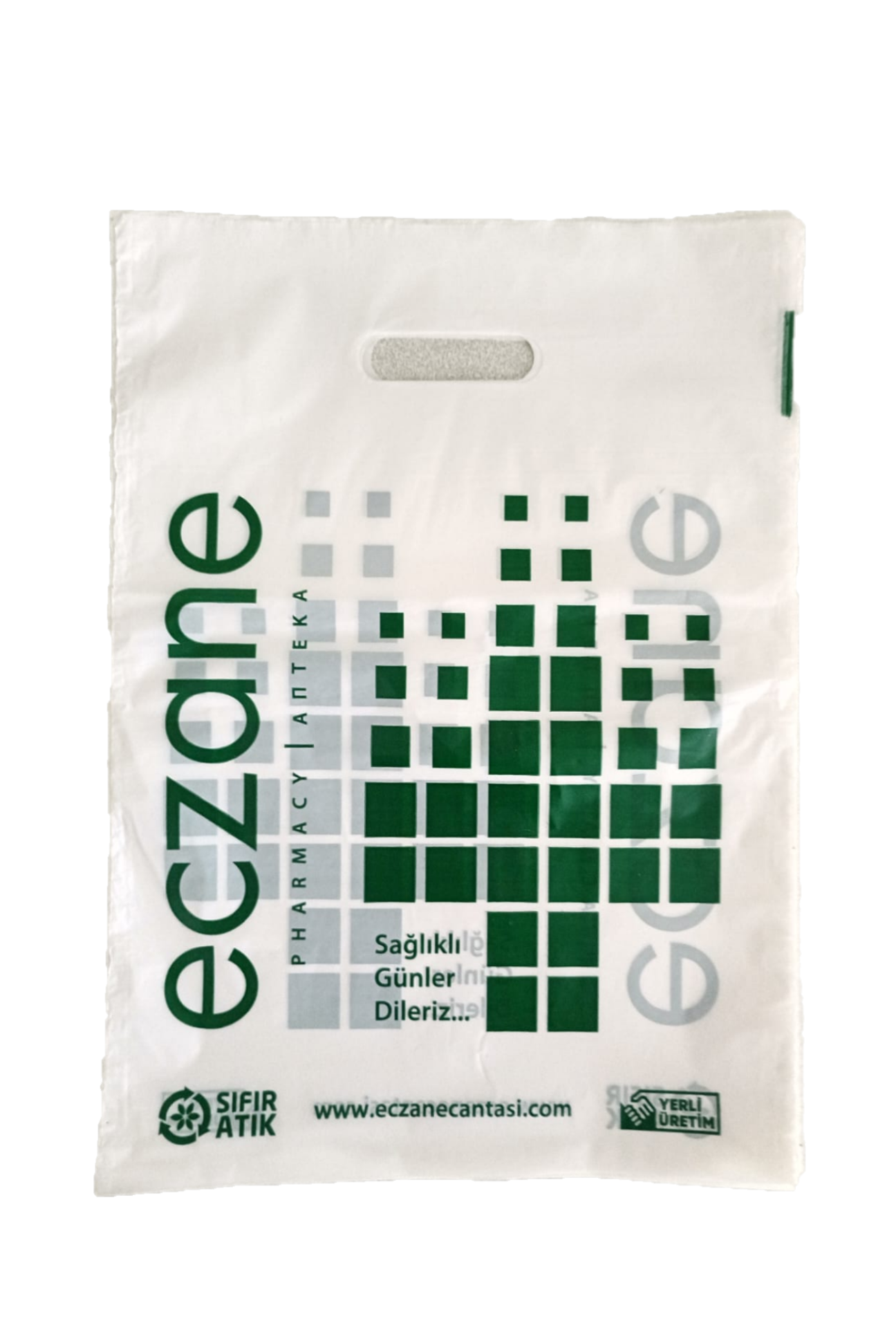 Eczane Poşeti 30x40 cm El Geçme Poşet 2 kilo (200 Adet +-%10)