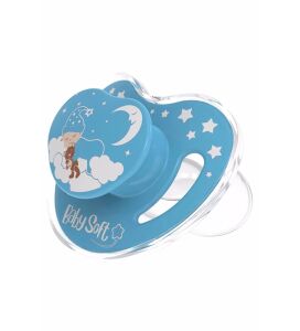 Babysoft Kapaklı Damaklı Uyku Emziği No: 2