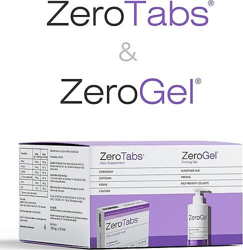 Zerotabs 30 Tablet + Zerogel Firming Jel 200 ml