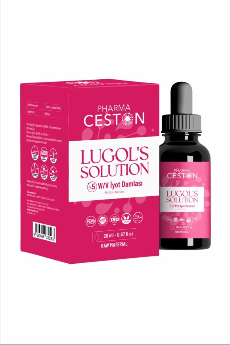 LUGOLS SOLUSYON %5 20 ML CESTON