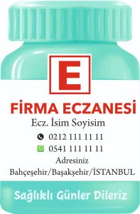 İlaç Şişesi Magnet No:16 - 1000 Adet