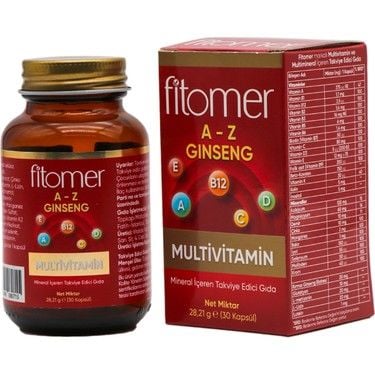 Fitomer Multivitamin 30 Kapsül