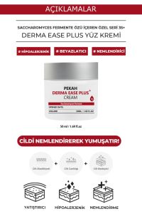 Pekah Saccharomyces Fermente Özü İçeren Özel Seri 35+ Derma Ease Plus Yüz Kremi 50 ml