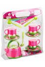 Torutoys Vakumlu Renkli 10 Parça Çay Seti Oyuncak