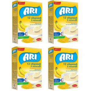 Arı Mama Sütlü Muzlu 12 Vitamin 6 Mineralli Pirinç Unu 250 gr - 4 Adet