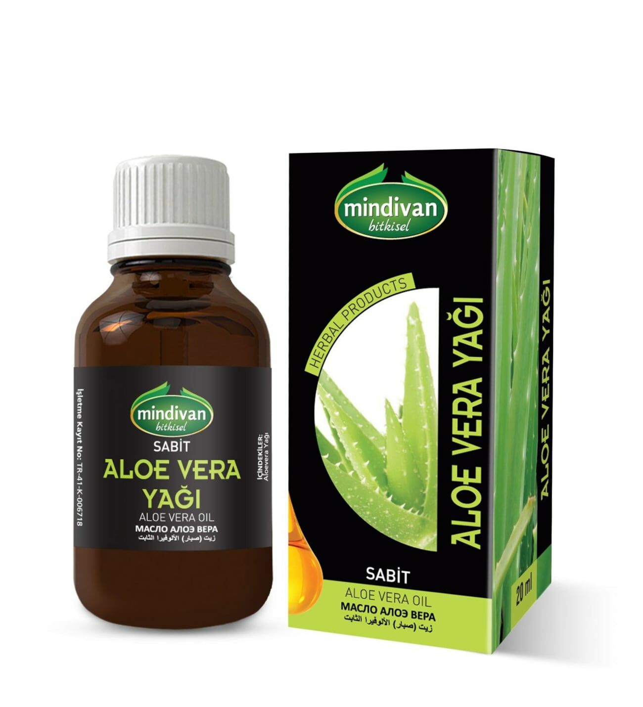 Asitane Aloe Vera Yağı 20 cc