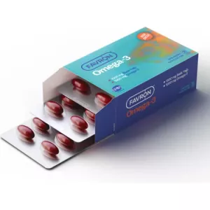 Favron Omega 3 İçeren Takviye Edici Gıda 30 Kapsül