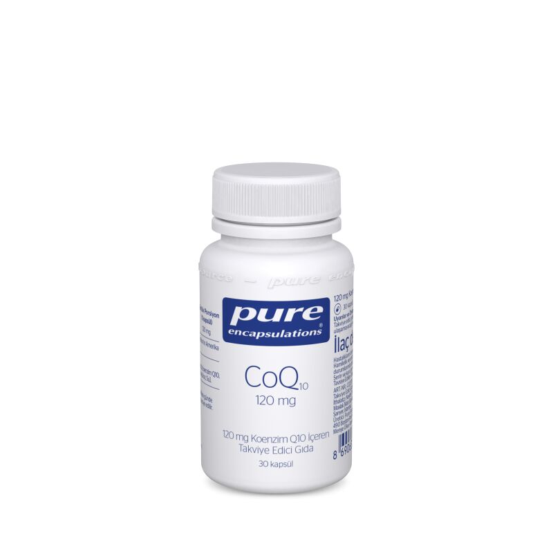 PURE CO Q10 120MG BTL 30 CAP.