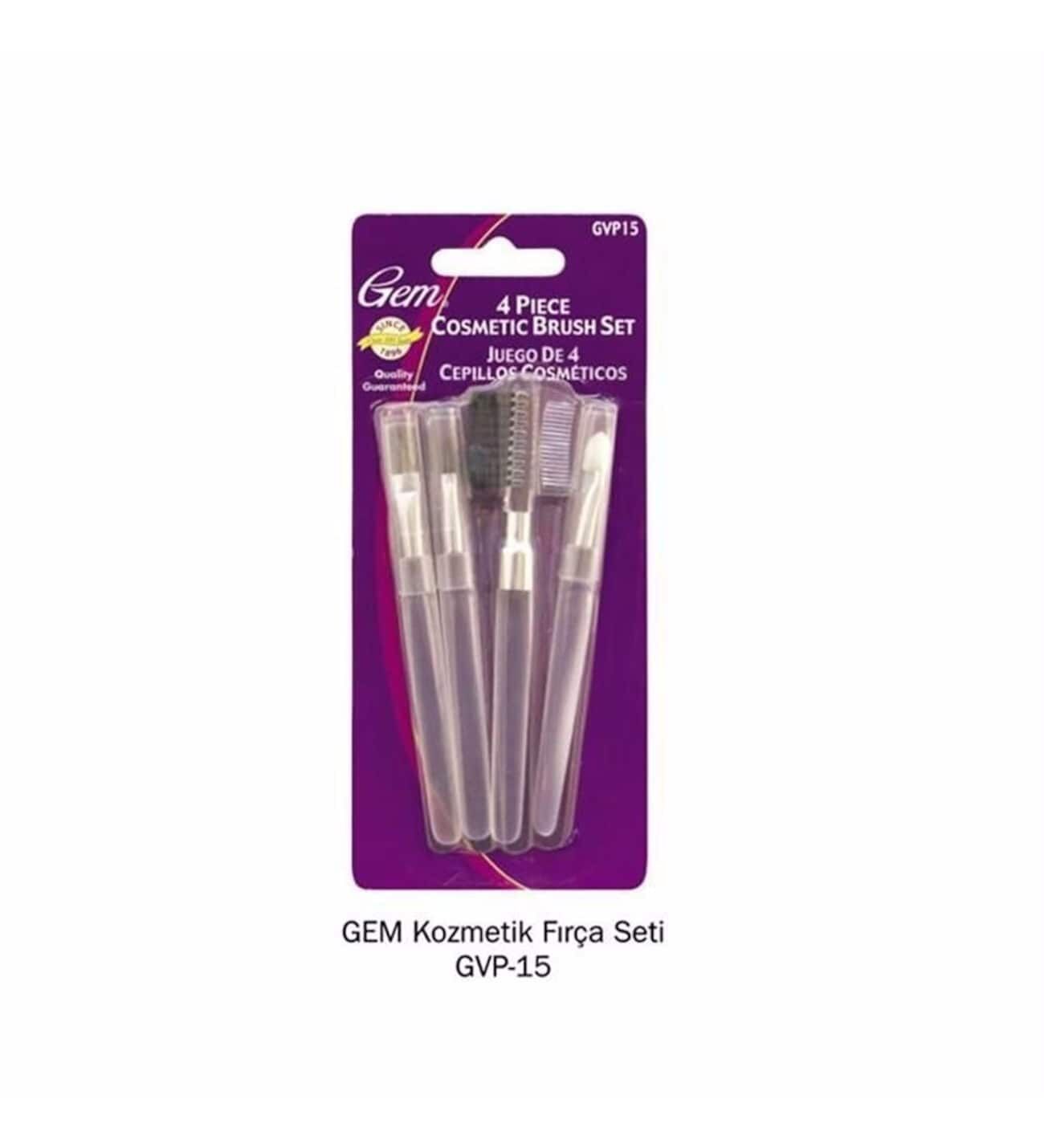 Gem Kozmetik GVP15 Makyaj Fırça Seti 4'lü