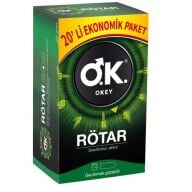 PREZERVATIF OKEY ROTAR GECIK EKO 20 LI