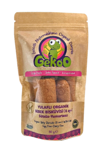 Gekoo Organik Yulaflı Bebek Bisküvi 80 gr