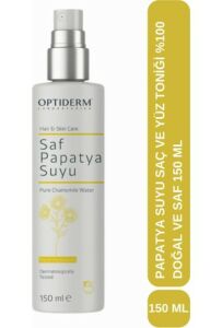 Optiderm Papatya Suyu Saç ve Yüz Toniği %100 Doğal ve Saf 150 ml