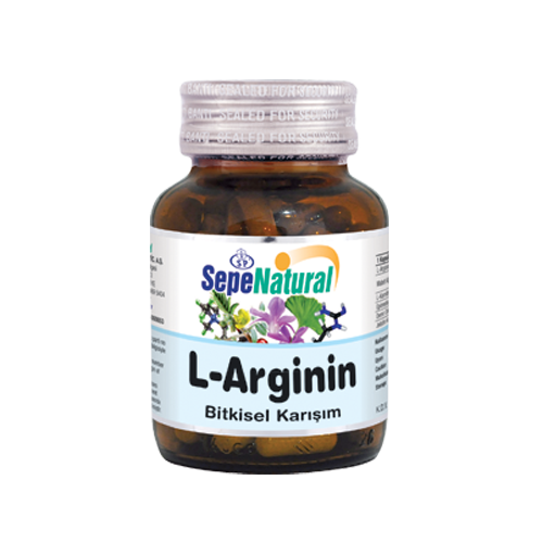 L-Arginin Bitkisel Ekstre Karışım Kapsül 90 x 380mg
