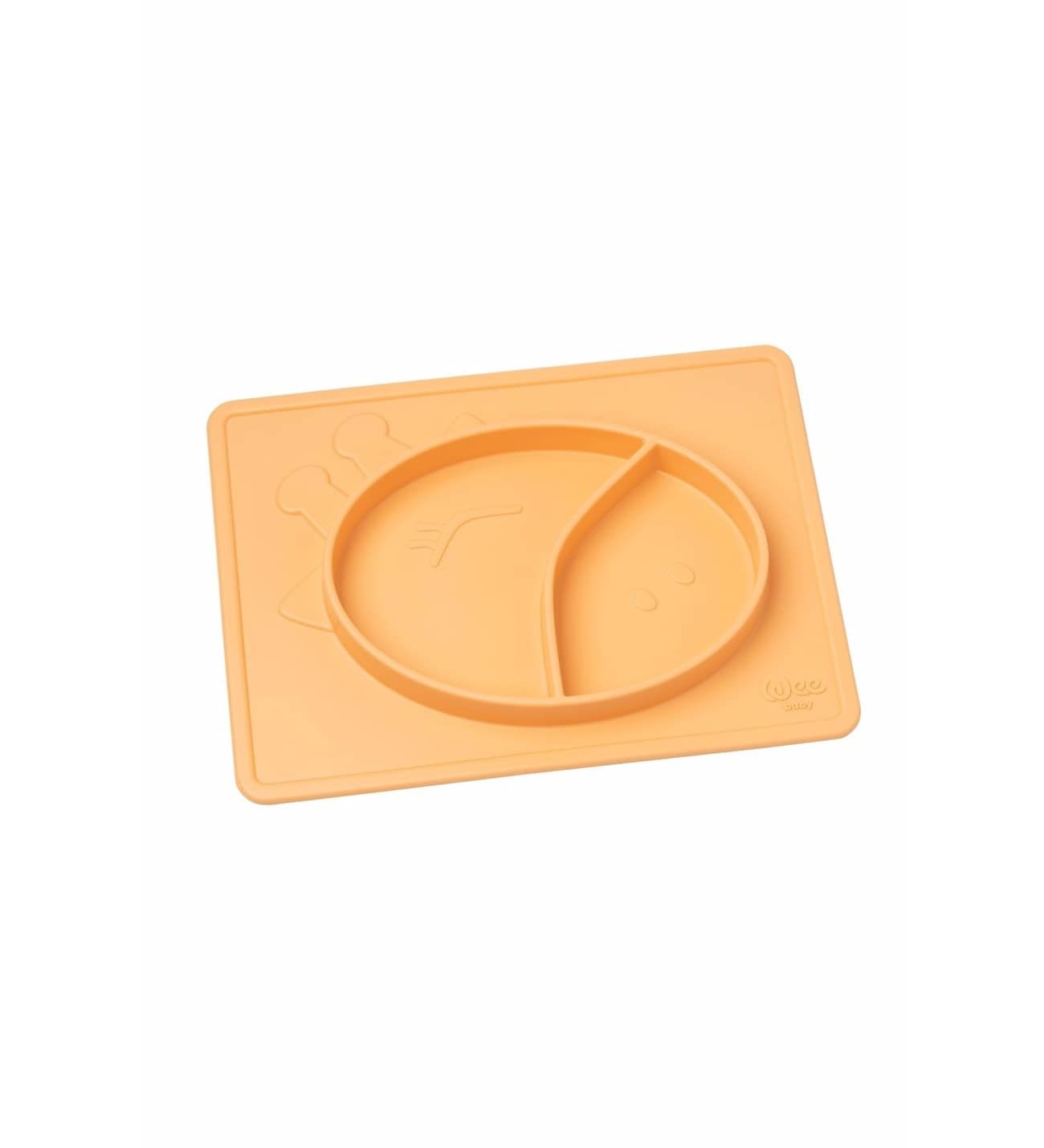 Wee Baby 925 Prime Matlı Tabak - Turuncu