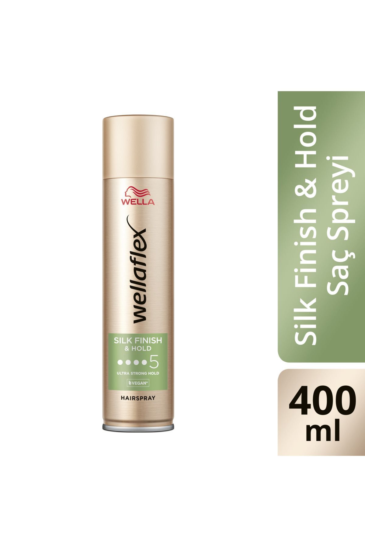 Wella Wellaflex Silk Finish & Hold İpeksi Bitiş ve Tutuş Sağlayan Saç Spreyi Ultra Strong Hold 400 ml