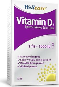 Wellcare Vitamin D3 1000 IU 30 ml