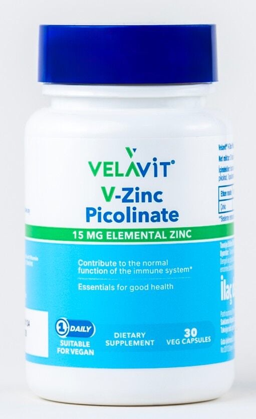 VELAVIT V ZINC PICOLINATE 30 CAP.