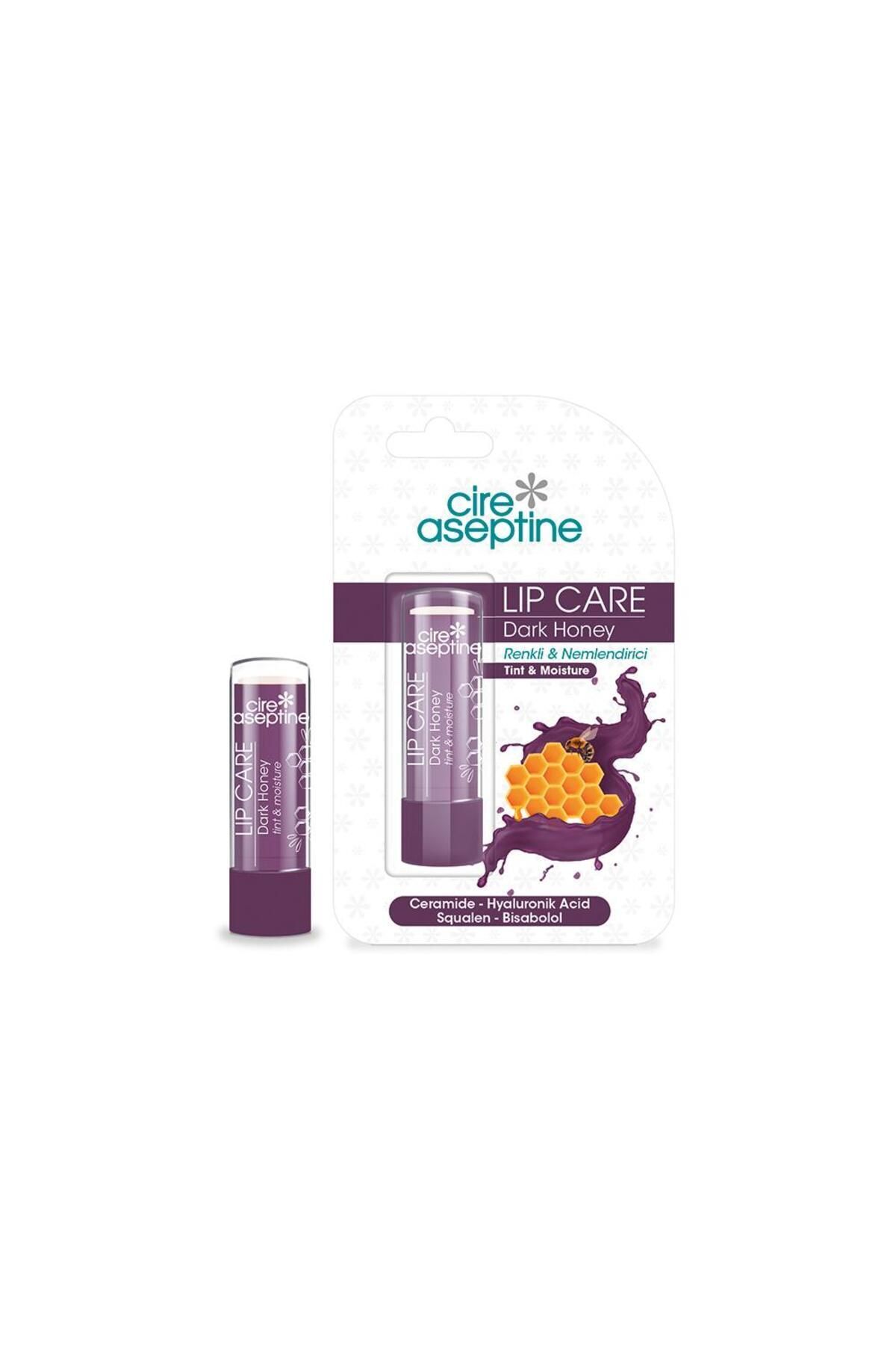 Cire Aseptine Lip Care Dark Honey Renkli Dudak Bakım Kremi 4,5 gr