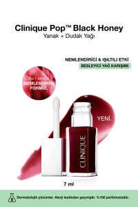Clinique Pop Renklendirici Yanak Dudak Yağı Black Honey 7 ml