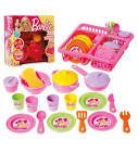 Fen Toys Orjinal Barbie Kutulu Bulaşık Seti