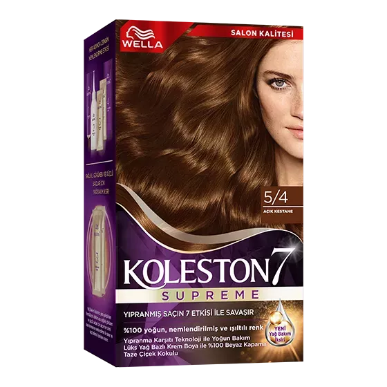Koleston Supreme Kit - Açık Kestane 5/4