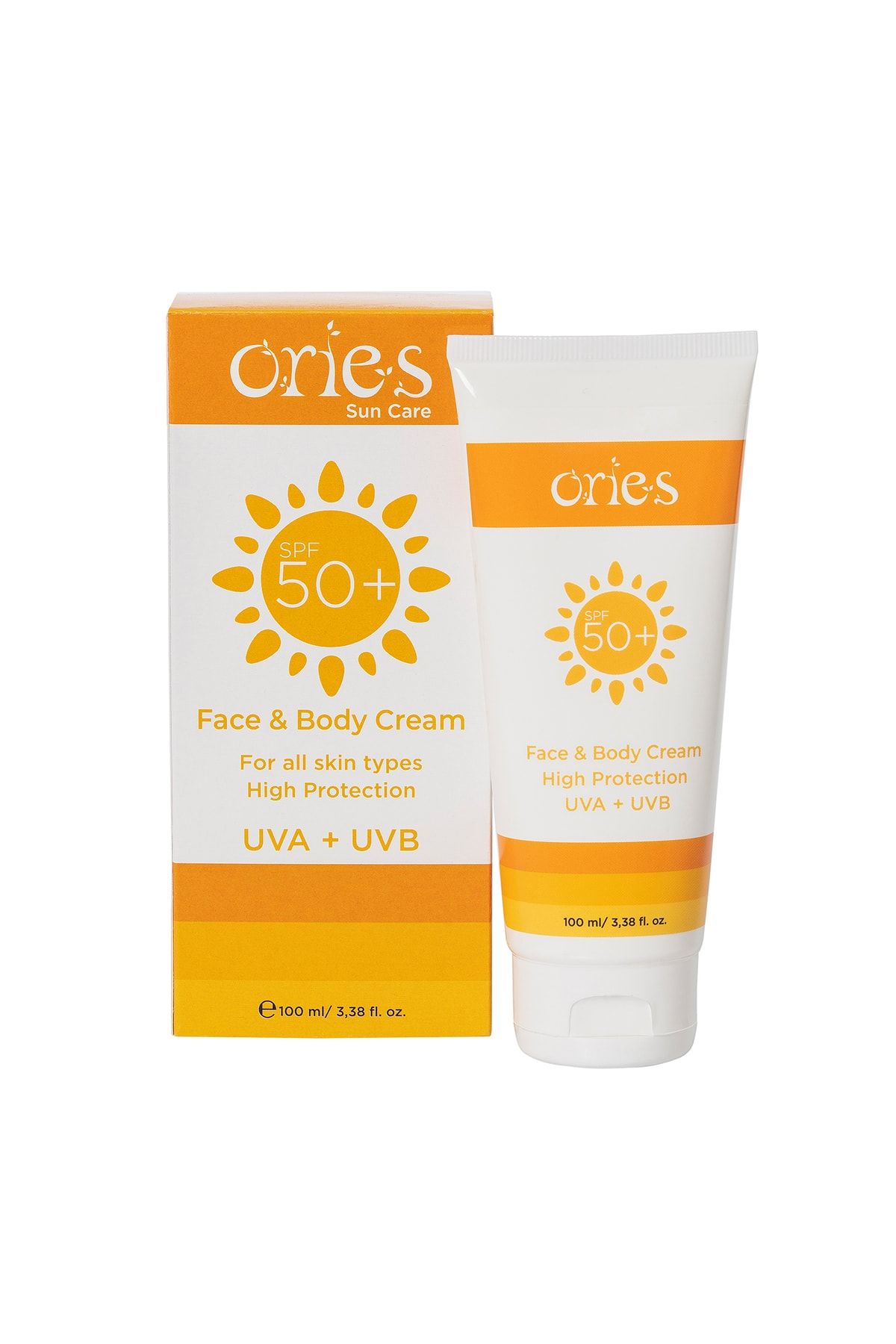 Ories Yüz İçin Özel Güneş Kremi SPF50+ 50 ml