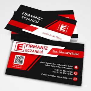 Eczane Kartvizit No:204 1000 Adet