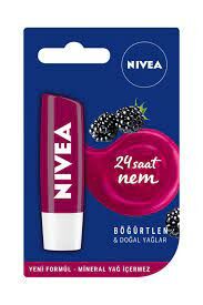 Nivea Lip Stick Böğürtlen 24 Saat Nem