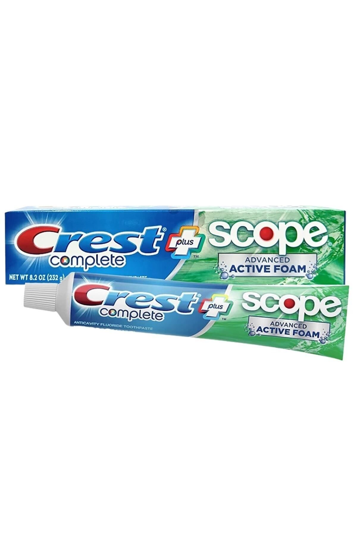 Crest Complete Plus Scope Advanced Active Foam Diş Macunu 232 gr