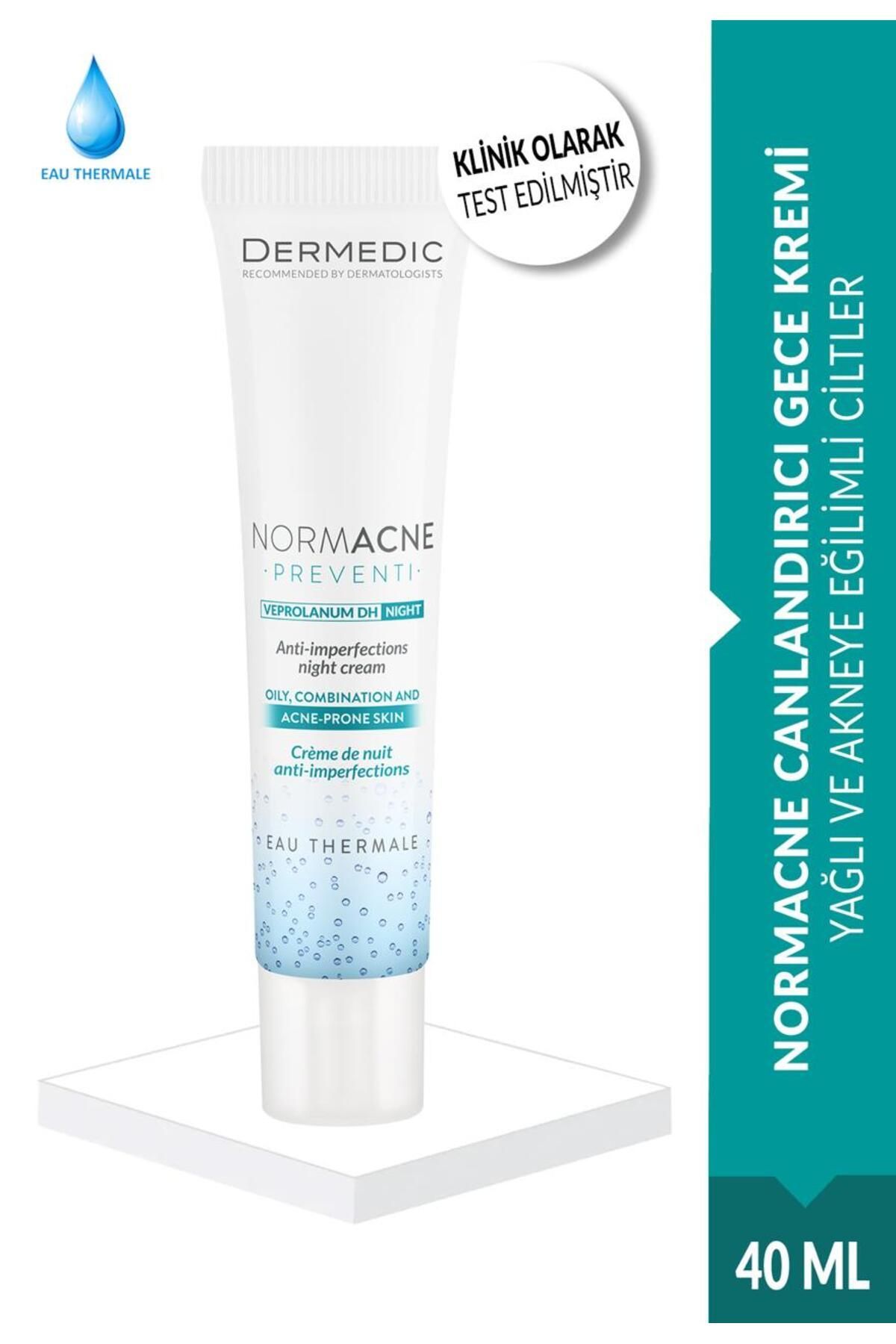 Dermedic Normacne Canlandırıcı Gece Kremi 40 ml