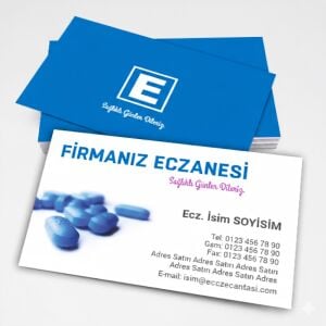 Eczane Kartvizit No:205 1000 Adet